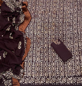 Block Print Elegant Cotton Suit Set - Yanchi